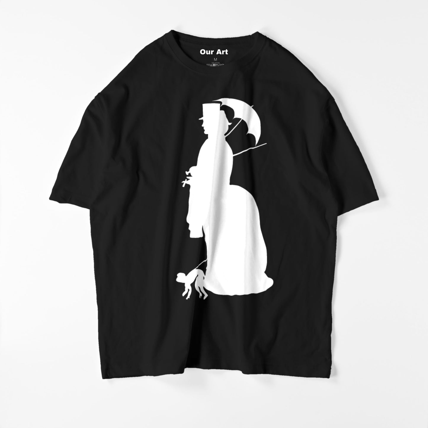 Un dimanche après-midi sur l'île de la Grande Jatte (T-shirt noir)