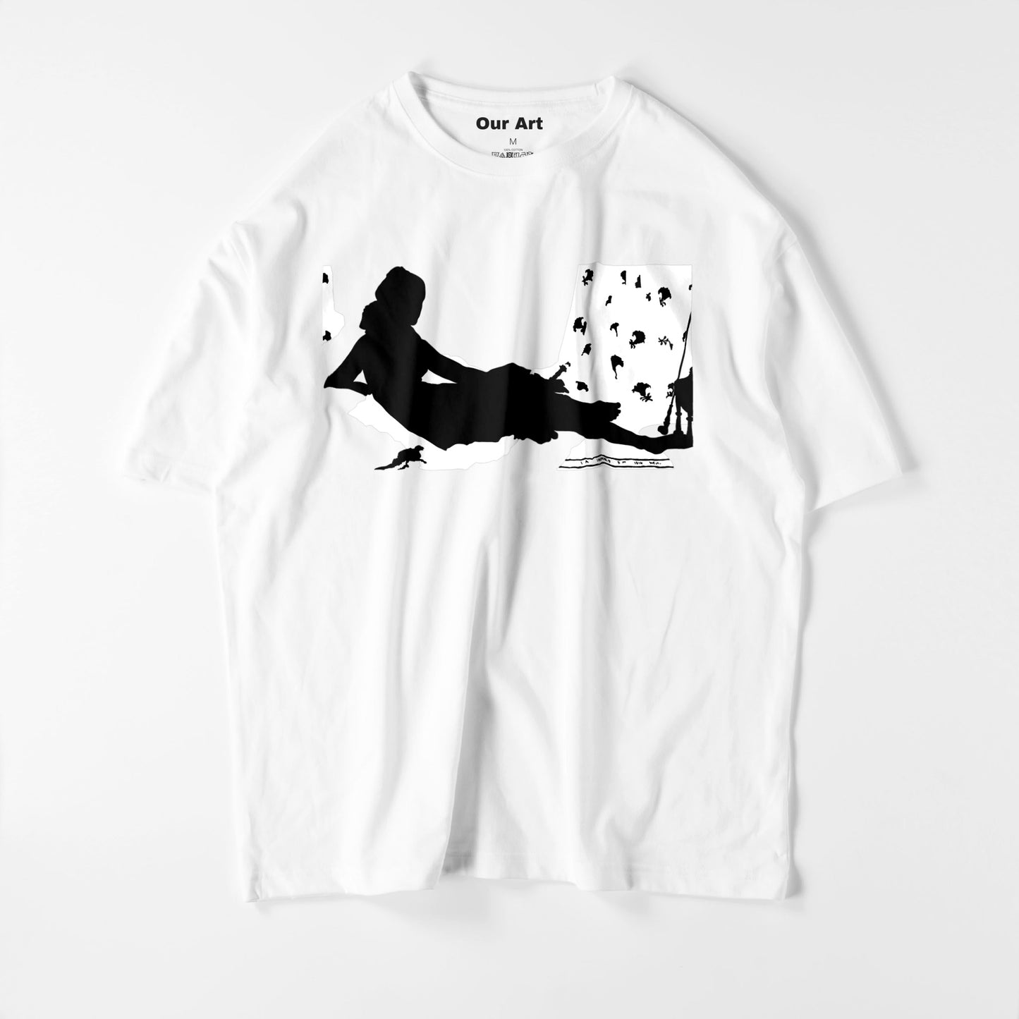 Grande Odalisque (T-shirt blanc)