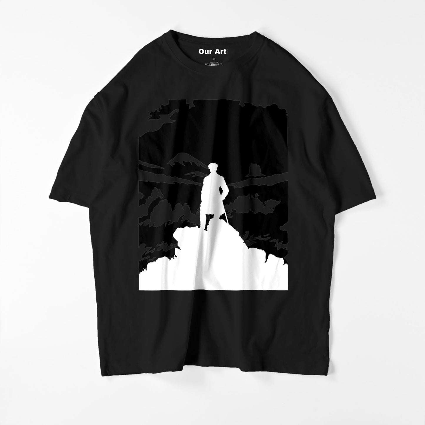 Wanderer above the Sea of Fog (T-shirt noir)