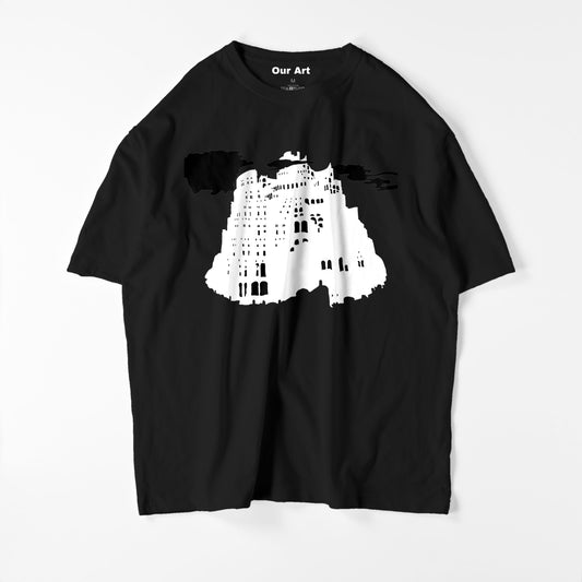 Tour de Babel (t-shirt noir)