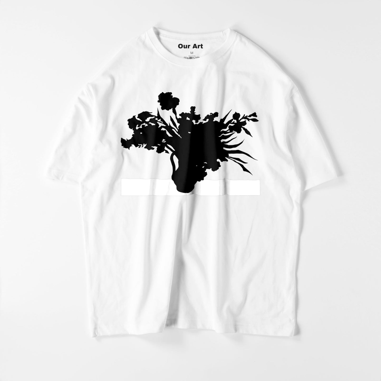 Irises (T-shirt blanc)