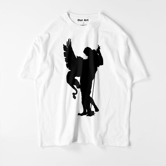 Œdipe et le Sphinx (T-shirt blanc)